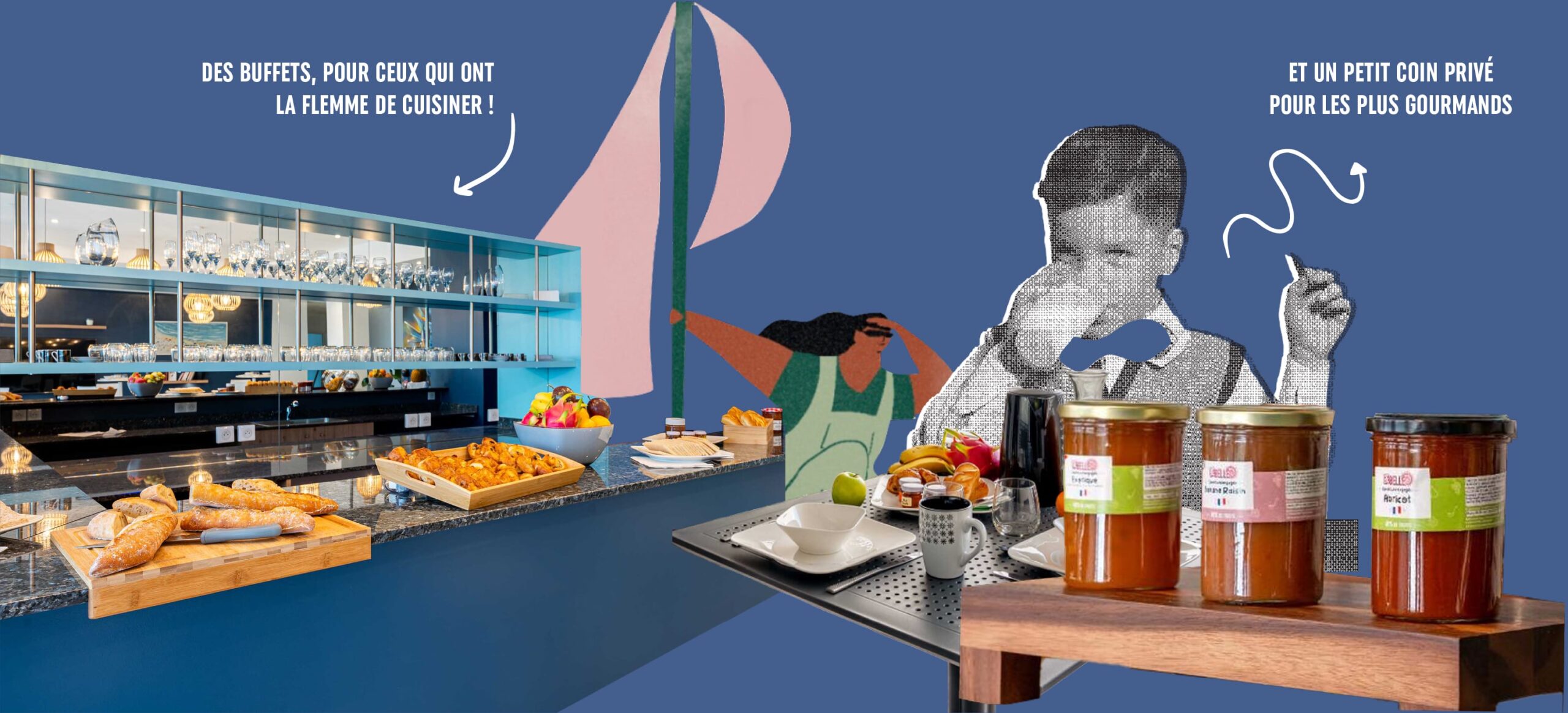 <p>Petit dej’<br />
<strong>à la française</strong></p>
