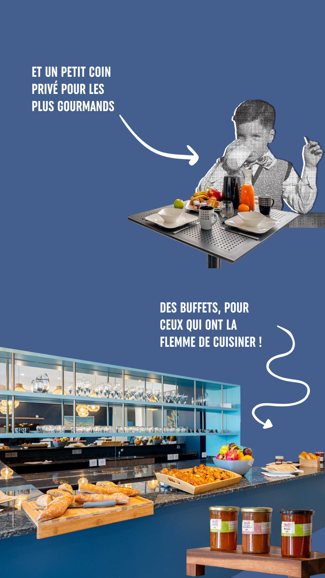 <p>Petit dej’<br />
<strong>à la française</strong></p>
